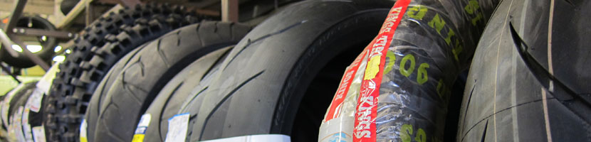 Motorcycle tyres at SBS 
